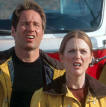 Julianne Moore and David Duchovny in 'Evolution'