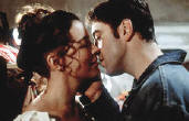 Smooch scene in Lucky Break