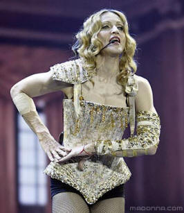 Madonna in Shakespeare gear