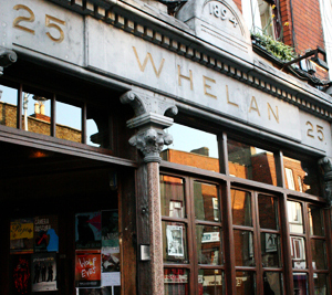 Whelan's venue Dublin