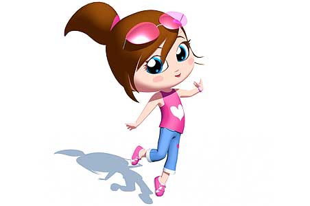 The most popular but most peculiar of these children's cartoon pop stars, a 