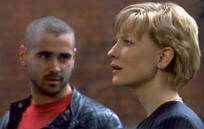 Cate Blanchett and Colin Farrell in Veronica Guerin