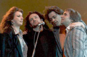 Maire Brennan, Bono, Geldof & Chris De Burgh