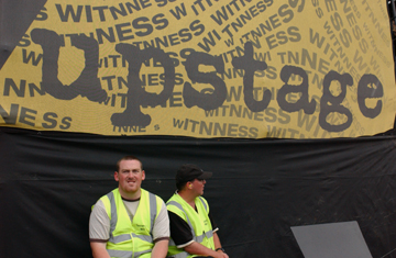 Security gets upstaged
