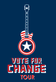 Vote for Change - music and politics