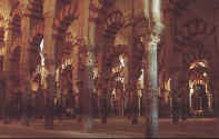 Interior of the Mezquita, C?doba (great record shop is around the corner)