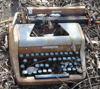 Rusty Typewriter