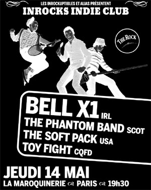 Bell X1 at Les Inrocks Indie Club