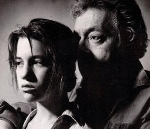 Serge and Charlotte Gainsbourg in 1986