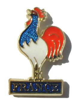 Coq of the walk - one of France's national emblems