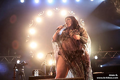 Beth Ditto of The Gossip at Solidays 2008 in Paris