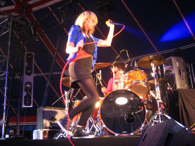 The Ting Tings at Solidays 2008