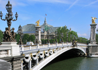 Pont Alexandre III in Paris