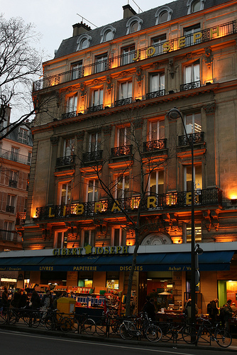 Gibert Joseph on the Boulevard Saint Michel in Paris