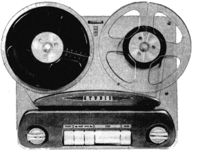 Vintage studio tape deck